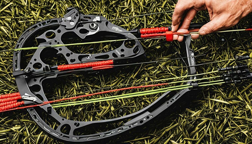 how to string a compound bow
