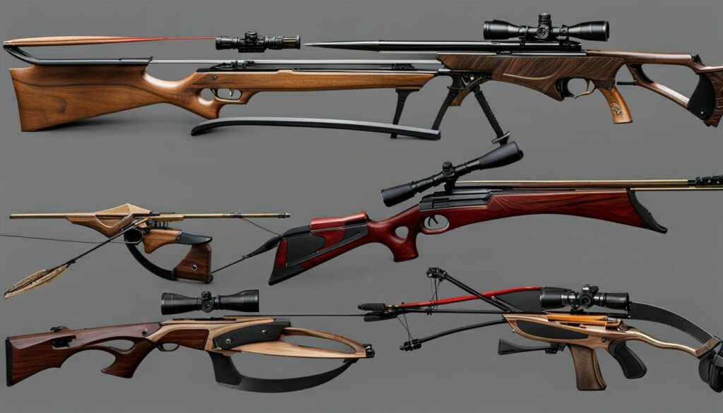 Types of crossbows